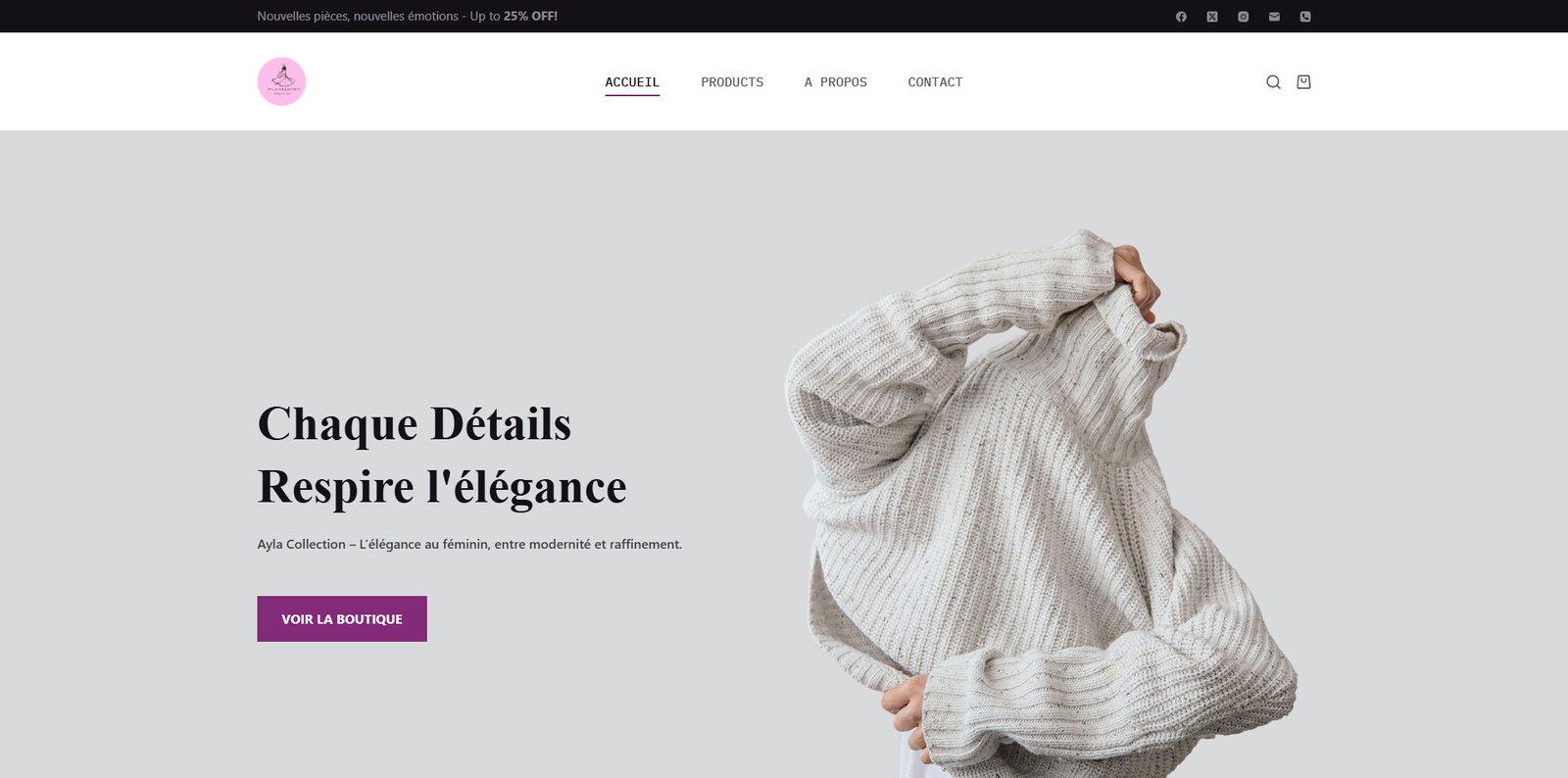 Site E-commerce