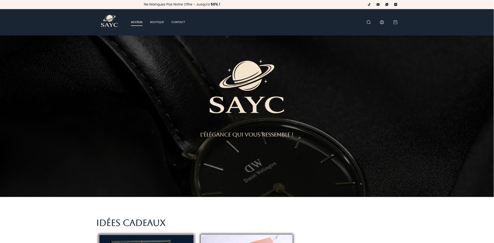 Site E-commerce